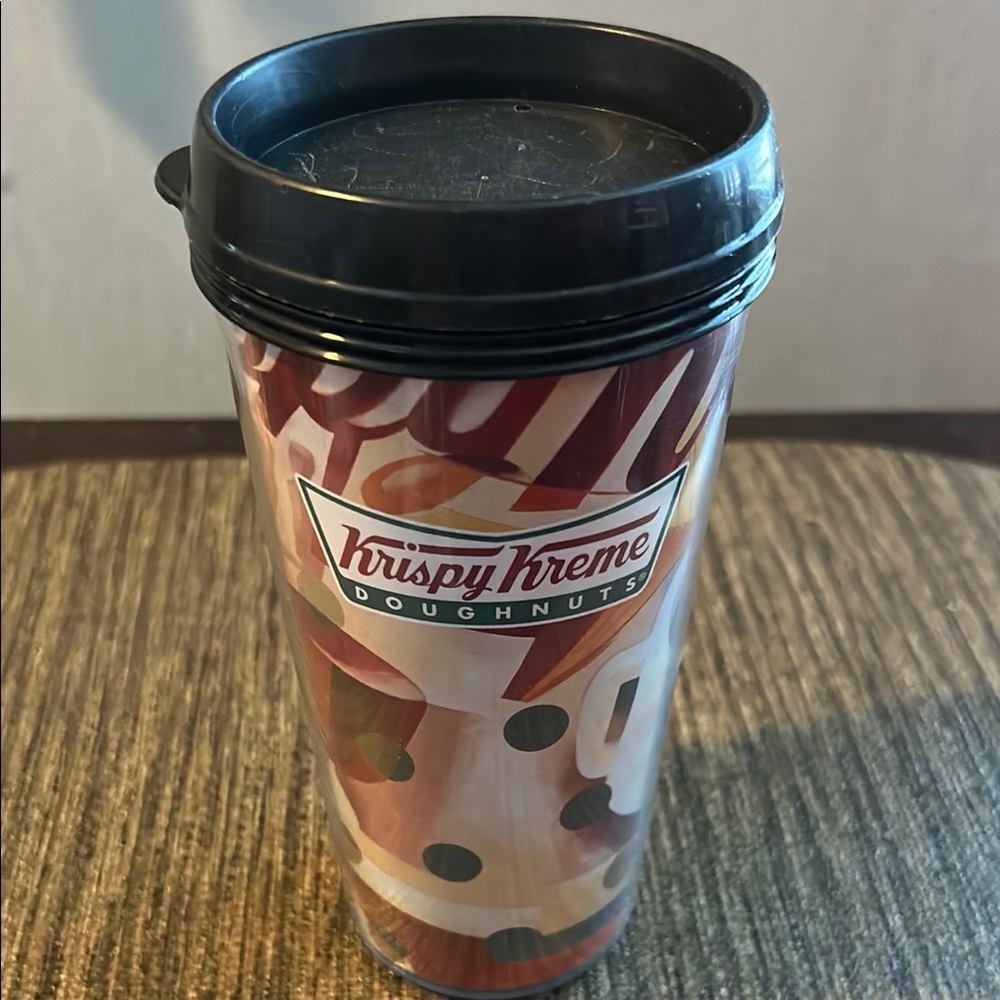 Krispy Kreme Doughnuts Used Travel Mug
